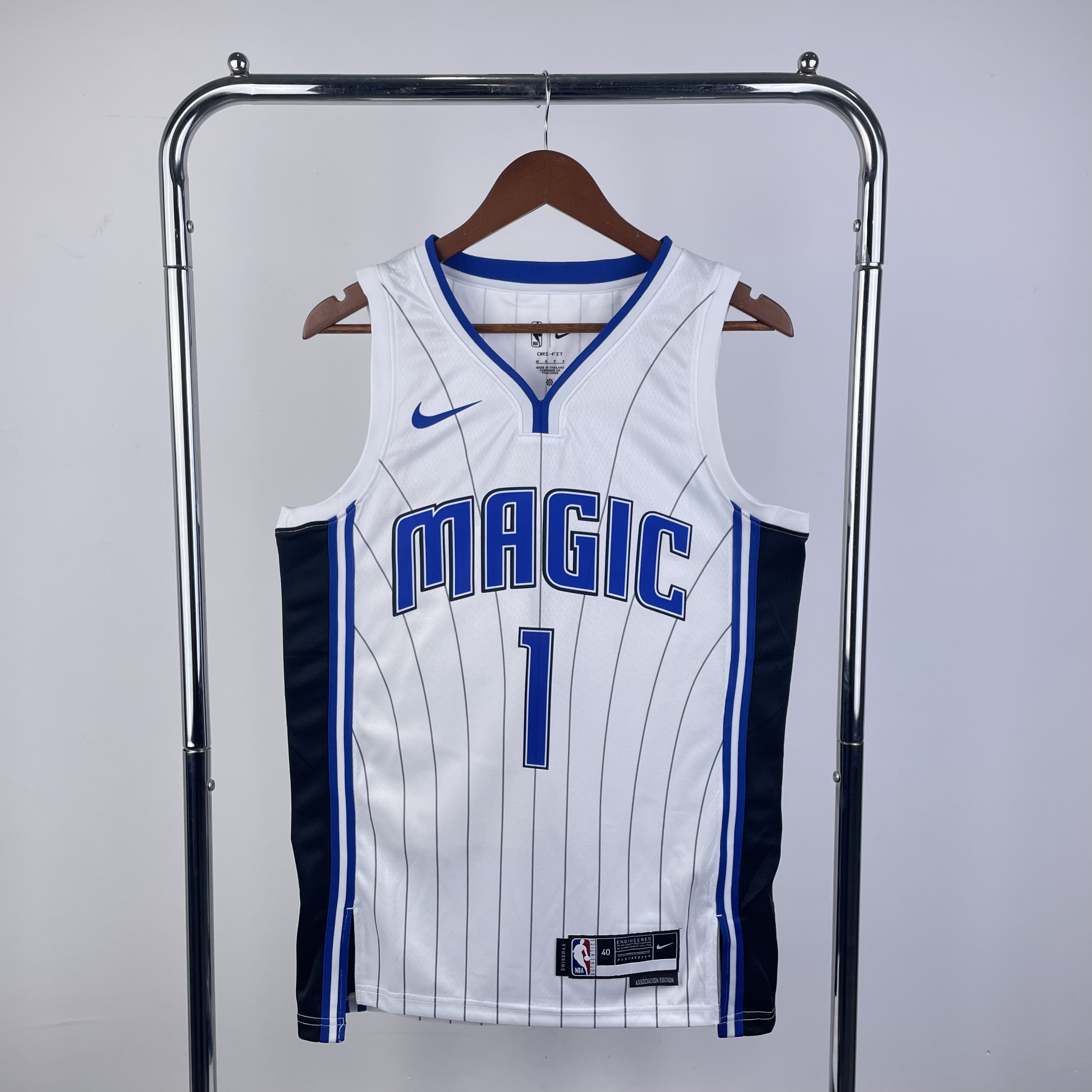 Men Orlando Magic 1 Tracy Mcgrady White Season Nike 2023 NBA Jersey